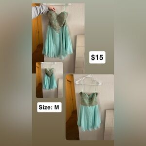 Elegant Mint Green Kids Dress